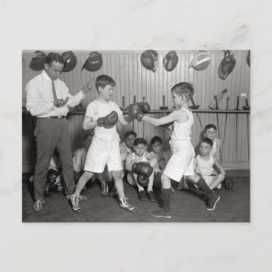 Boys' Boxing Club, 1925 Briefkaart
