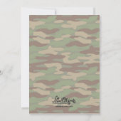 Boys Camo Army Invitations (Dos)
