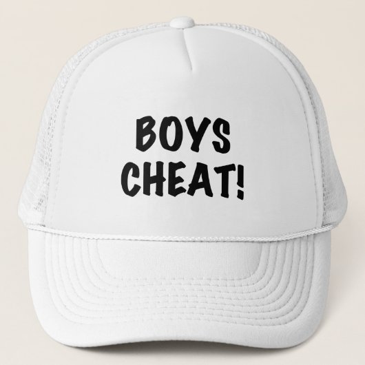 Boys Cheat Trucker Pet (Voorkant)