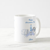 Boys Christening Wish Koffiemok (Voorkant rechts)