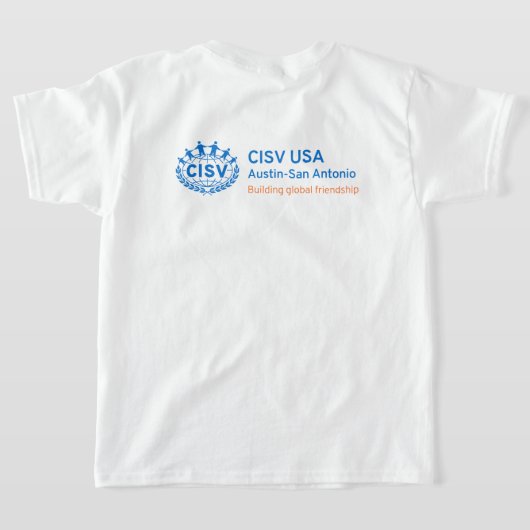 Boy's CISV Bat City T-shirt (Laag Achter)