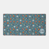 Boys Cool Sports Gaming Kinder Bureaumat (Voorkant)