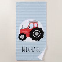 Boys Cute Blue Boerderij Tractor Kinder