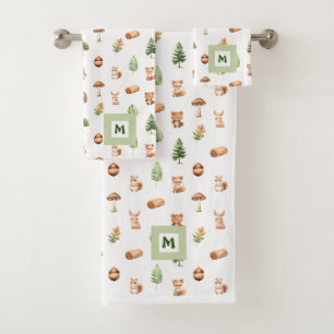 Boys Cute Forest Animaux