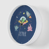 Boys Cute Space Alien Cartoon Kinder Room & Nurser (Hoek)