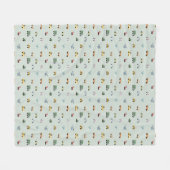 Boys Cute Transport Car Pattern Kids Fleece Deken (Voorkant (Horizontaal))