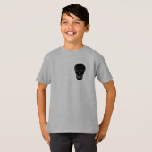 Boys' Dr Silver Skull T-Shirt (Voorkant volledig)