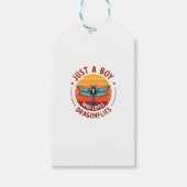 Boys Dragonfly (2) Cadeaulabel (Voorkant)