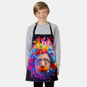 Boy's en Girl's print Schort (Gedragen)