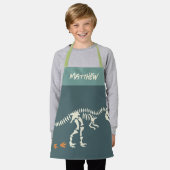 Boys Fun Dinosaur Dig Fossiele Kinderen Schort (Gedragen)