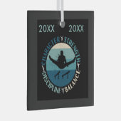 Boys Gymnastics Character Strength Discipline Glas Ornament (Voorkant Rechts)