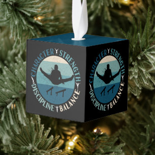 Boys Gymnastics Character Strength Discipline Kubus Ornament