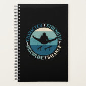 Boys Gymnastics Character Strength Discipline Planner (Voorkant)