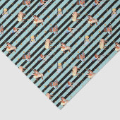 Boys Gymnastics Rings Parallel Bars Pommel Horse Tissuepapier (Detail)