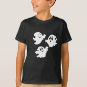 Boys Halloween Ghost Shirt (Voorkant)