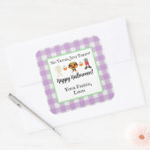 Boys Halloween Gift Label Stickers (Envelop)