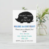 Boys Hedegel Birthday Kaart (Staand voorkant)