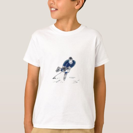 Boy's Hockey T-Shirt (Voorkant)