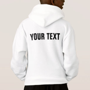 Boys Hoodie Sweatshirt Pullover Sjabloon