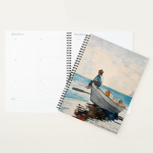 Boys in a Dory (1880) van Winslow Homer Planner