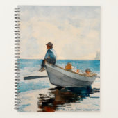Boys in a Dory (1880) van Winslow Homer Planner (Voorkant)