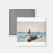 Boys in a Dory Magneet (Voorkant / Achterkant)