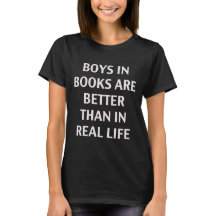 Boys in boeken zijn beter T-shirt