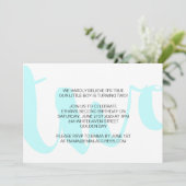 Boys Invitation pour le deuxième anniversaire (Debout devant)