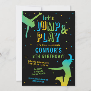 Boys Jump Birthday Party Trampoline Park Kaart
