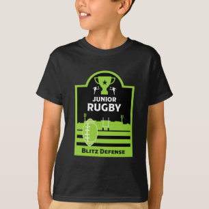 Boys Junior Rugby speelt T-Shirt