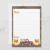 Boy's Little Pumpkin Time Capsule Kaarten (Voorkant)