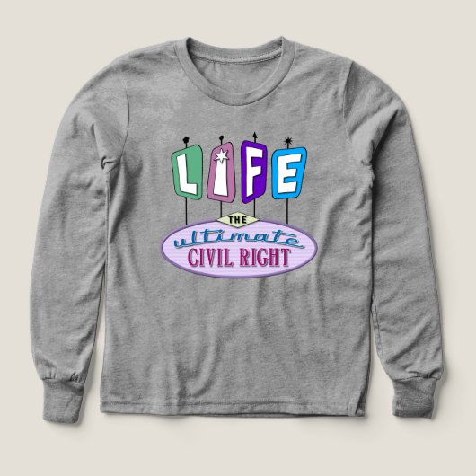 Boys' long-sleeve t-shirt. (Motif recto)