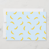 Boys Monkeing rond 7x5 Uitnodiging (Achterkant)