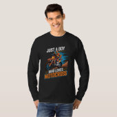Boys Motocross T-shirt (Voorkant volledig)