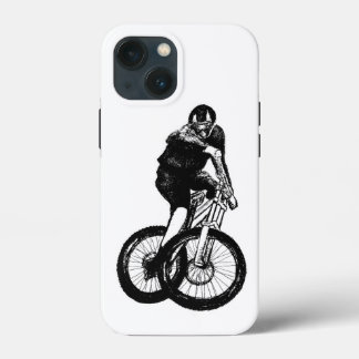 Boys mountainbike T Shirt cadeau MTB HTC Vivid iPhone 13 Mini Hoesje