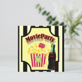 Boys Movie Anniversaire Fête Invitation (Debout devant)
