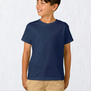 Boys Navy T-Shirt, Kinder / T-Shirt aanpassen