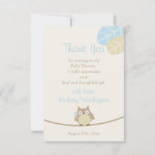 Boys Owl Merci Baby shower (Dos)