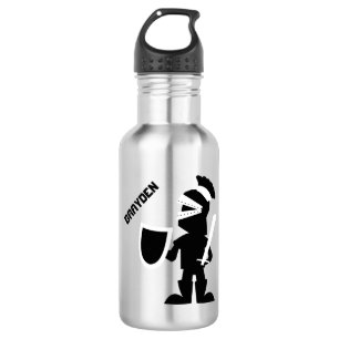 Boys Personalized Royal Knight Kinder Black Waterfles