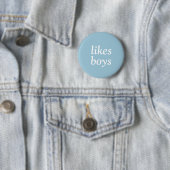 Boys Pin Ronde Button 5,7 Cm (In situ)