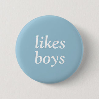 Boys Pin Ronde Button 5,7 Cm