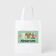 Boys Pset Trick or treat Halloween Bag