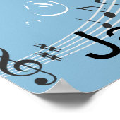 Boys Room Monster Musique Tableau original Poster (Coin)