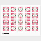 Boys Santa Gift Label Stickers (Vel)