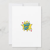 Boys Superhero Baby shower Invitation (Dos)