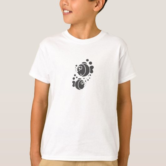 BOYS T SHIRT KUNST EN DESIGN STIJL (Voorkant)