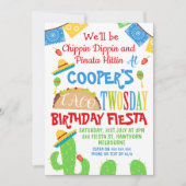 Boys Taco Invitation pour le 2e anniversaire (Devant)