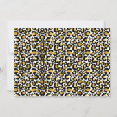 Boys Two Wild Safari photo Invitation d'anniversai (Dos)