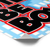 Boys worden aangeduid als borden poster (Hoek)