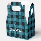 Boys zwarte & Blauwgroen gecompenseerde partijvoor Bedankdoosjes (Geopend)